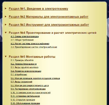Содержание диска