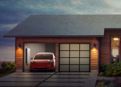 Солнечная черепица Tesla