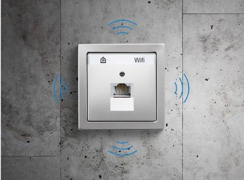 Busch-Jaeger розетка wlan up-wi-fi