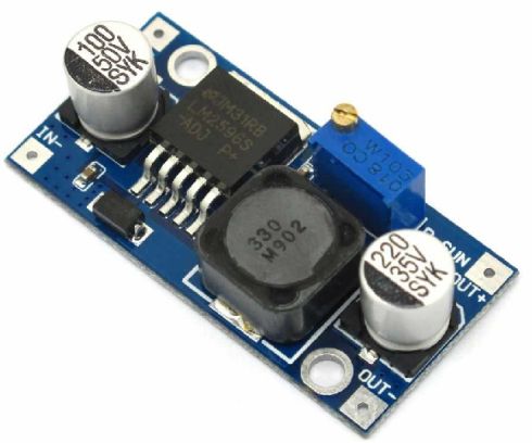 Преобразователь напряжения на LM2596