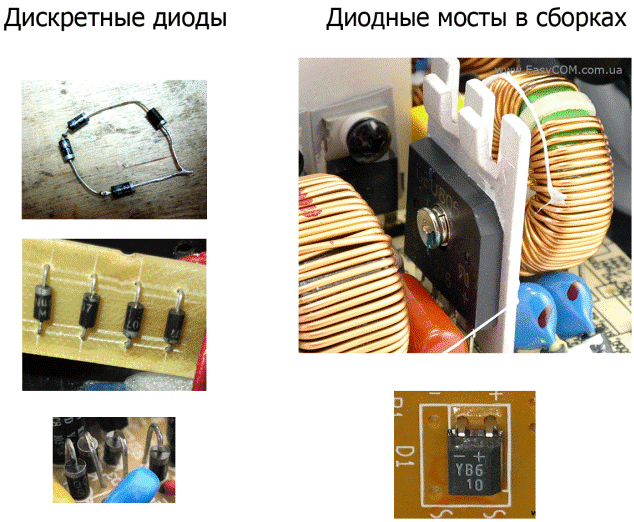 Диоды в электронных схемах