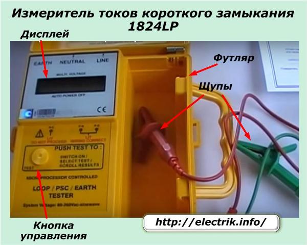Измеритель токов короткого замыкания 1824LP