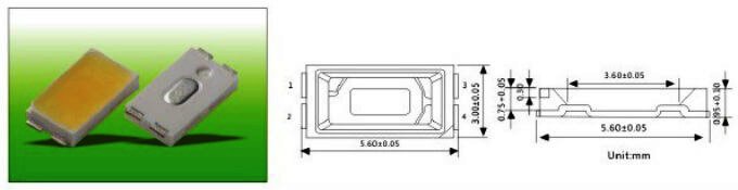 Распиновка SMD 5630