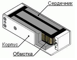 Устройство электромагнитного замка