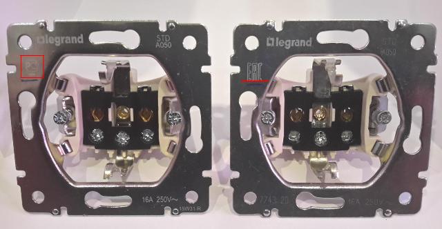 Розетки Legrand