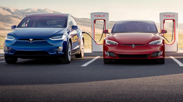 Электрозаправки Tesla Supercharger 