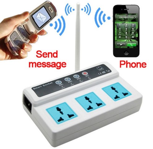 interVision GSM SMART SWITCH на 3 розетки