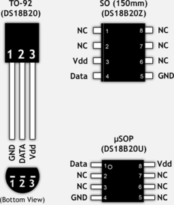 Цифровой датчик DS18B20