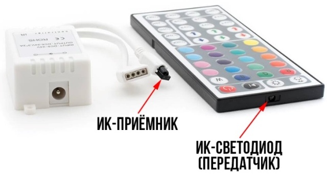 Пульт с ИК-светодиодом