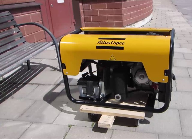 Дизель генератор Atlas Copco QEP R6.5