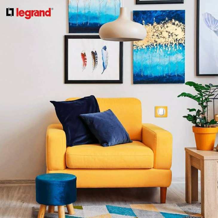 Розетки и выключатели Legrand в интерьере