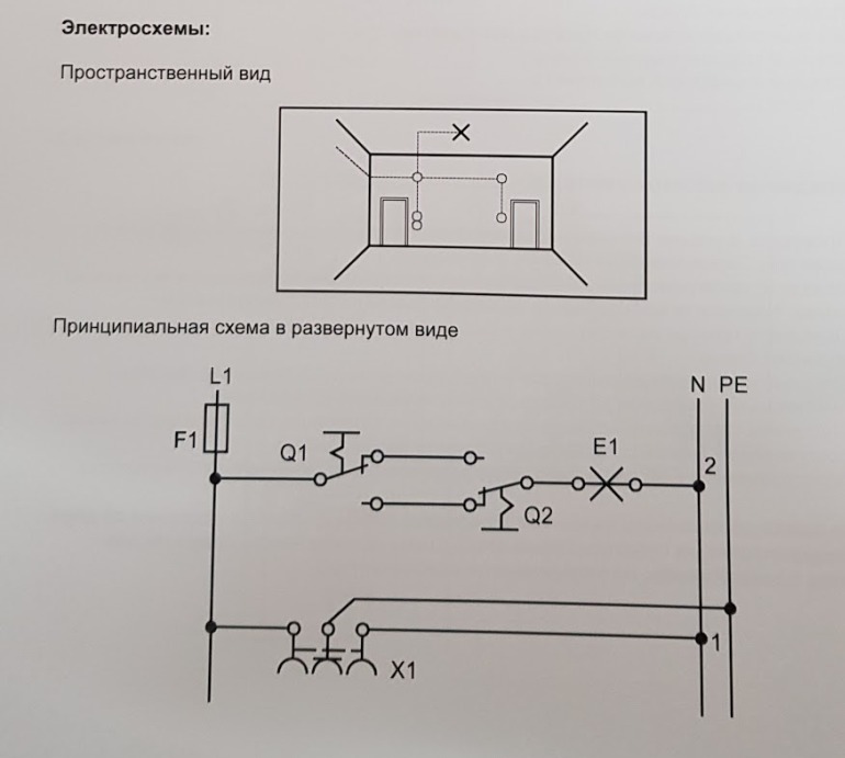 Электросхемы из методички