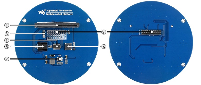 Платформа AlphaBot2 BBC micro: bit