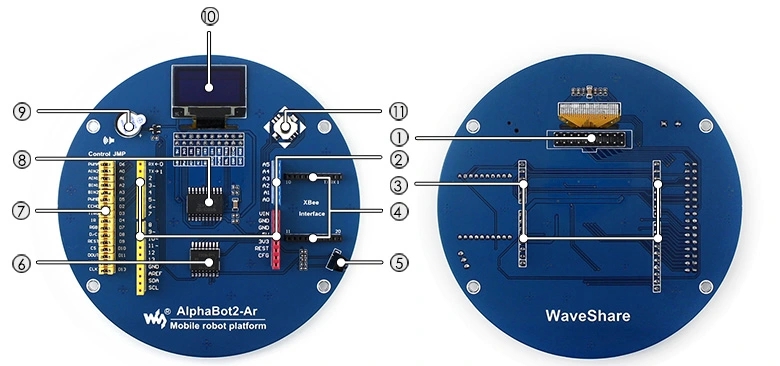 Платформа AlphaBot2-Ar