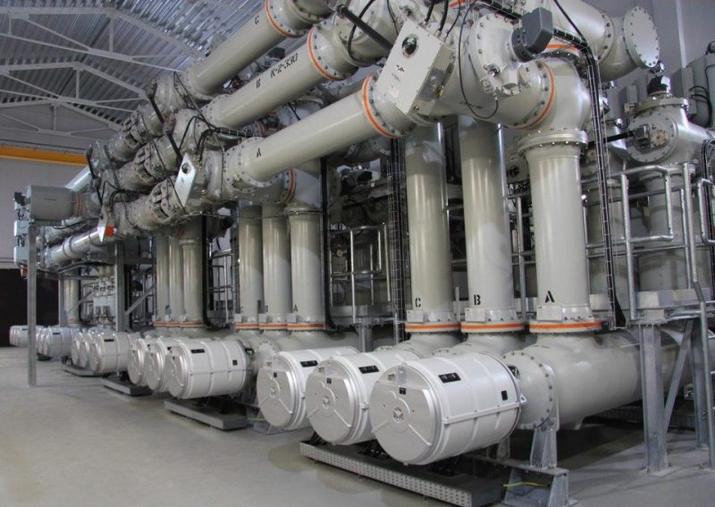 Комплектное распределительное устройство с элегазовой изоляцией (КРУЭ)