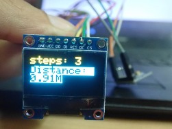 Шагомер и калькулятор расстояний на базе Arduino