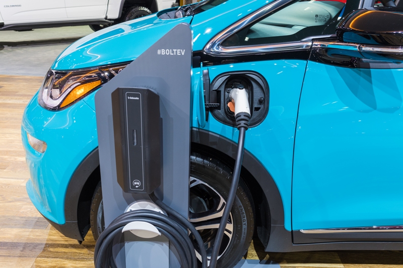 Зарядка электромобиля Chevrolet Bolt Ev