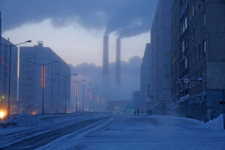 Зимний Норильск