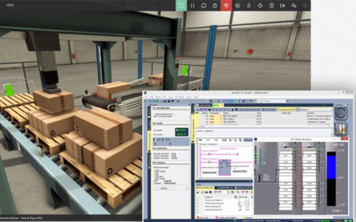 Factory I/O 3D Симулятор ПЛК